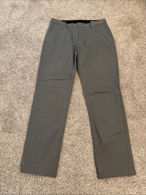 Bonobos Men's Friday Straight Dress Pants in Dark Gray 32/34